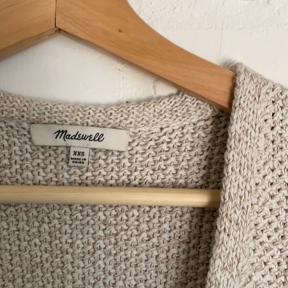 Madewell Memento Fringe Sweater Jacket - Picture 3 of 7